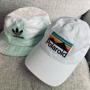 OSFM adidas and Polaroid hat